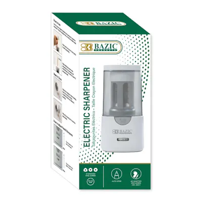 Electric Pencil Sharpener - Standard and Jumbo Sizes