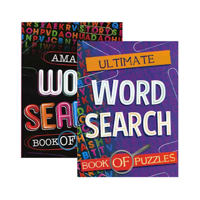 Large Print Word Search Books - Two Titles