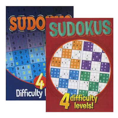 Sudoku Puzzle Books - Two Titles