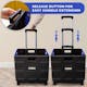 Folding Carts on Wheels - Blue, Lid Cover, 16" (3 of 4)