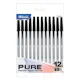 Ballpoint Pens - Black, Medium, 12 Pack (1 of 3)