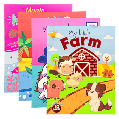 My Coloring Books - Four Titles
