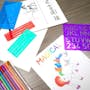 Lettering Stencil Sets - 4 Pack, 8, 10, 20, 30 mm Sizes (2 of 2)
