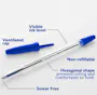 Ballpoint Pens - 12 Count, Blue, Medium (3 of 4)