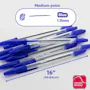 Ballpoint Pens - 12 Count, Blue, Medium (4 of 4)