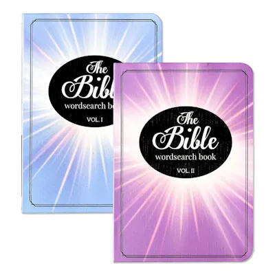 Bible Word Search Books -Two Titles