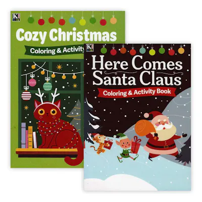 Christmas Coloring &amp; Activity Books - Assorted Themes