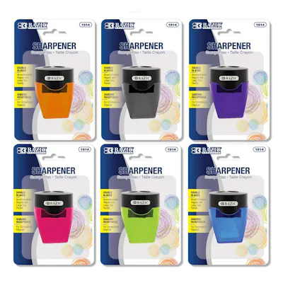 Dual Blade Sharpeners - Assorted Colors