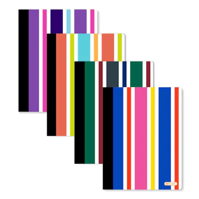 Composition Notebooks - College Ruled, 100 Sheets, 4 Covers