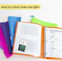 1" 3-Ring Flexible Binder - Assorted Matte Colors, 1 Pocket (4 of 4)