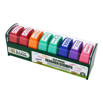 Teacher Stamps Set - 8 Pack