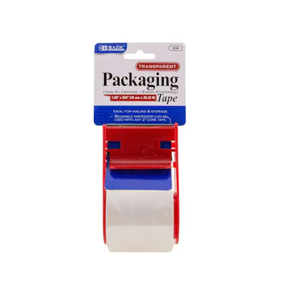 Clear Packing Tape with Dispenser - 1.88" x 800"