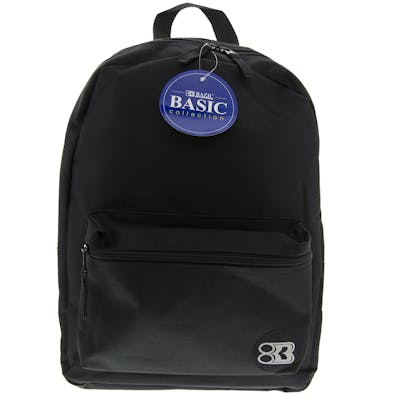 16" Basic Backpacks - Black