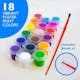 Kids' Paint Sets - 18 Colors, Brush Included (2 of 3)