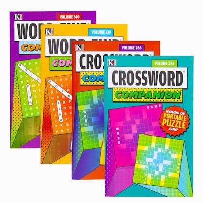 Companion Series Puzzle Book - Digest Size, 4 Volumes