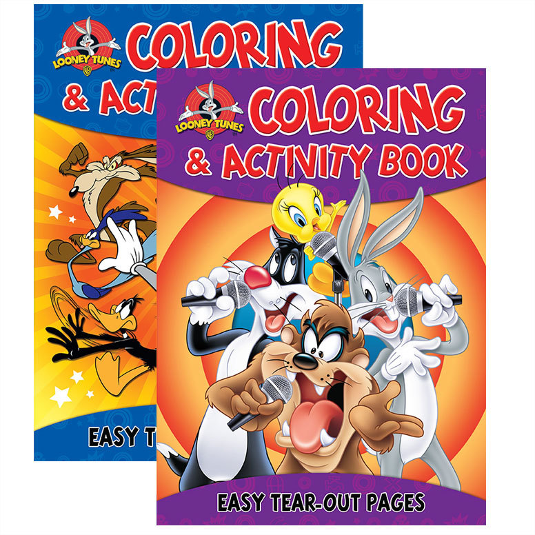 Wholesale Looney Tunes Coloring Activity Book (SKU 526110) DollarDays