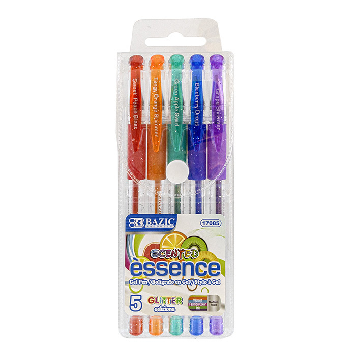 Wholesale Glitter Pens (12 Pack) Assorted Colors - DollarDays