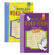 Wholesale Bible Word Finds Books 96 Pages 2 Titles