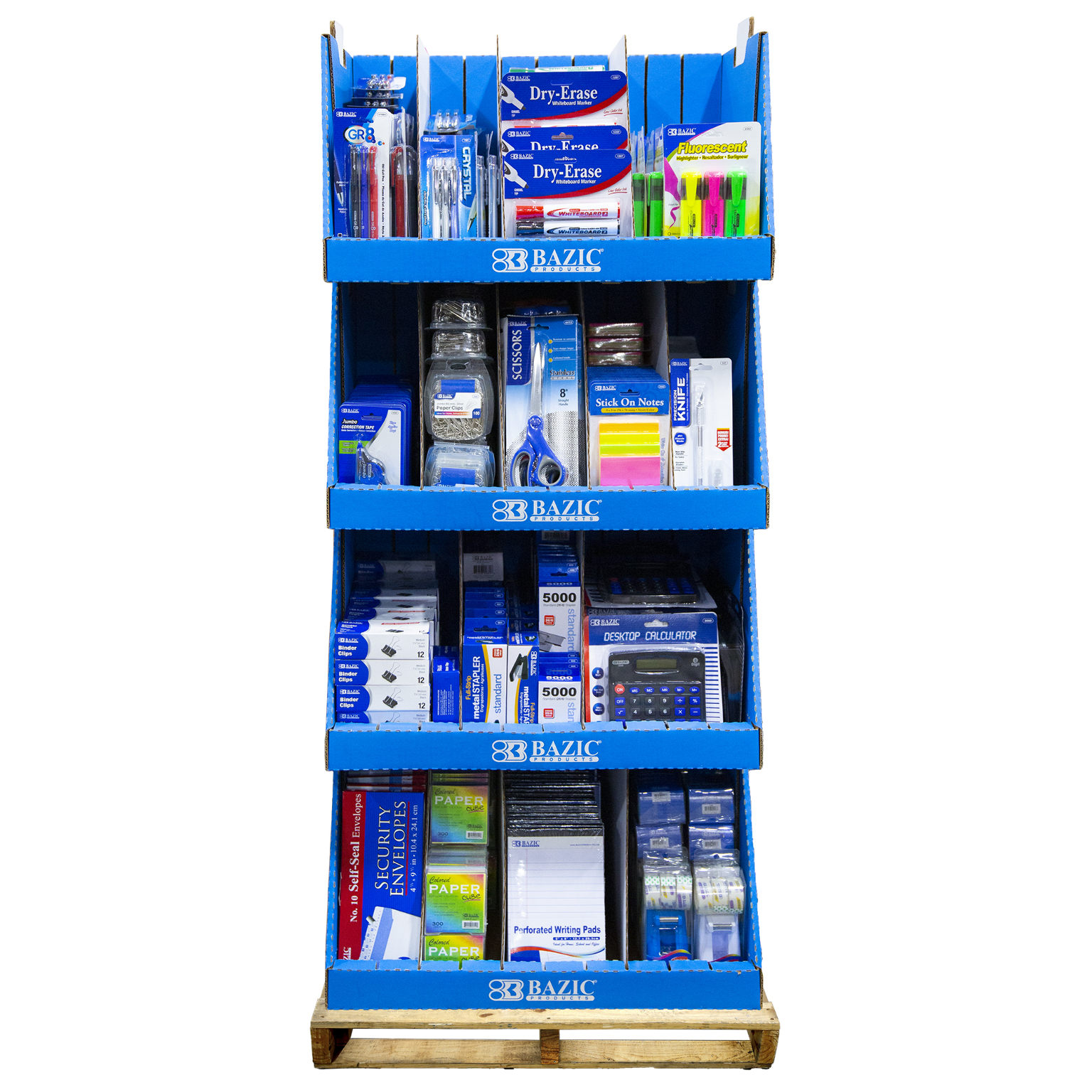 wholesale-bazic-office-supplies-store-display-dollardays