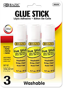 Wholesale Glue Stick (9 Grams) - 3 Pack
