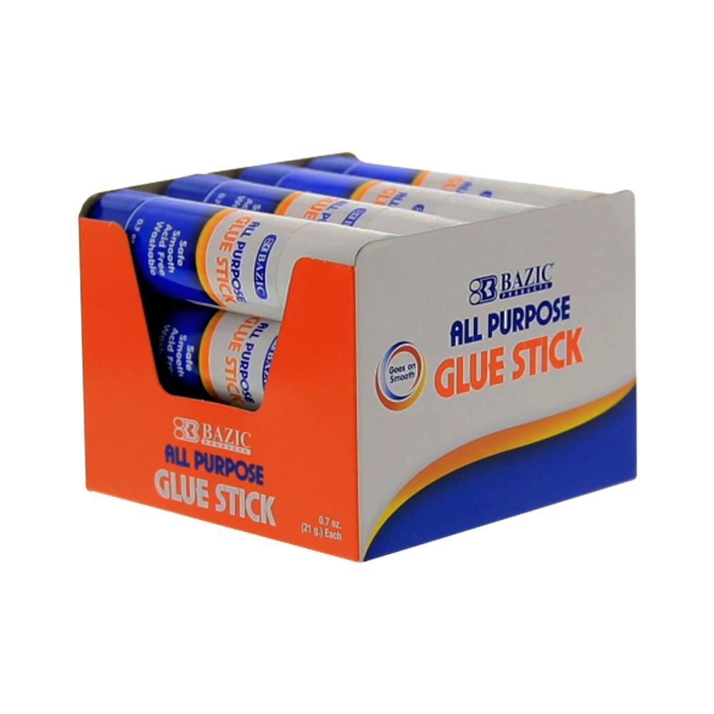 Wholesale BAZIC 21g / 0.7 Oz. Premium Large Glue Stick (SKU 2128955