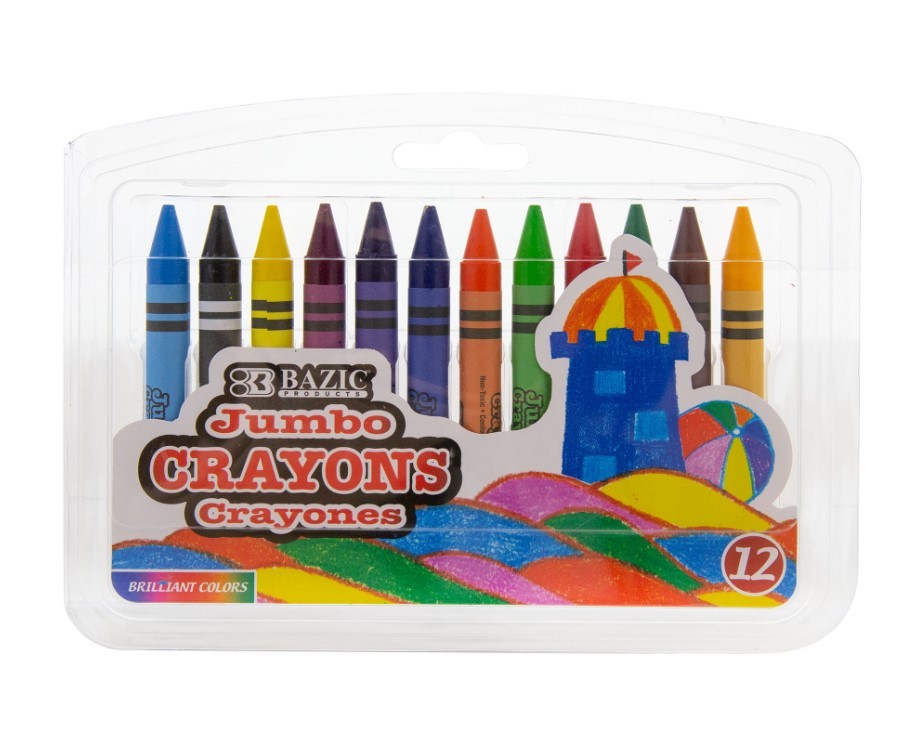  CRAYOLA Crayon Extra Jumbo So Big, 12 Pack : Toys & Games