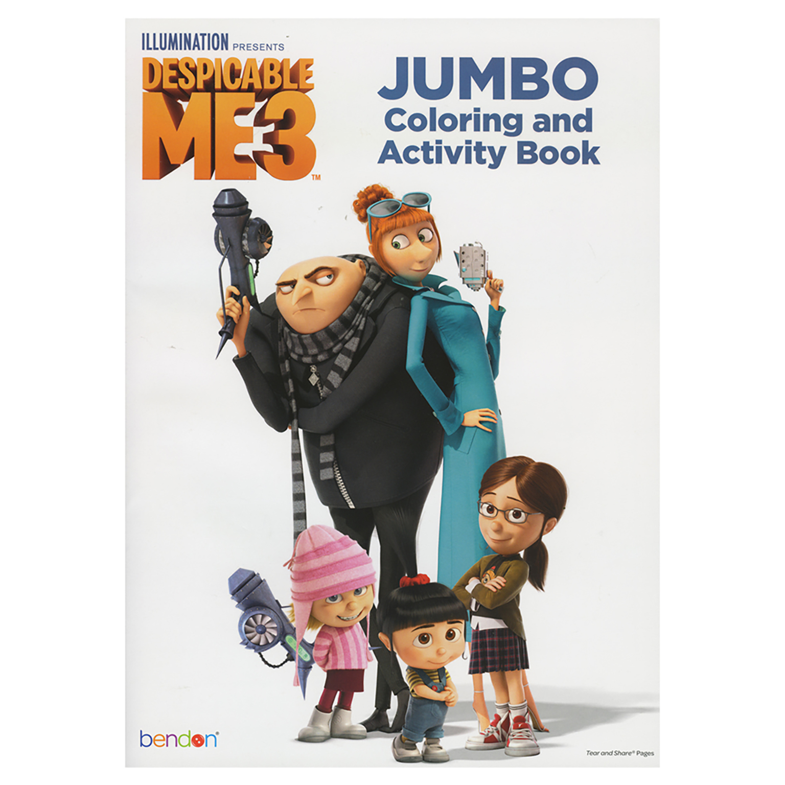 Despicable Me Jumbo Coloring And Activity Book - Coloring Walls