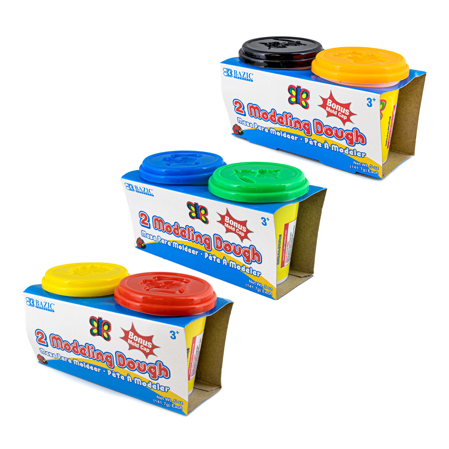 Play Doh 4 ounce can assorted colors