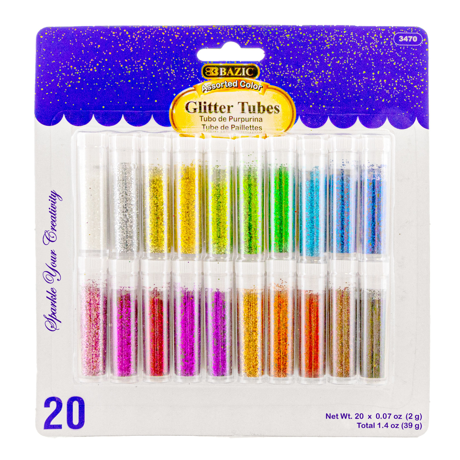 Wholesale Glitter Pens (12 Pack) Assorted Colors - DollarDays
