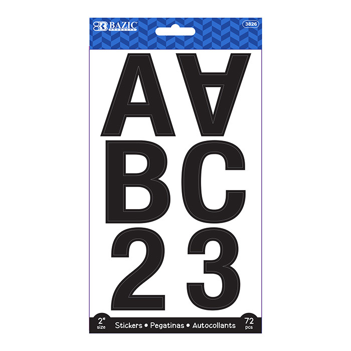Wholesale numbers letters sticker-Buy Best numbers letters sticker