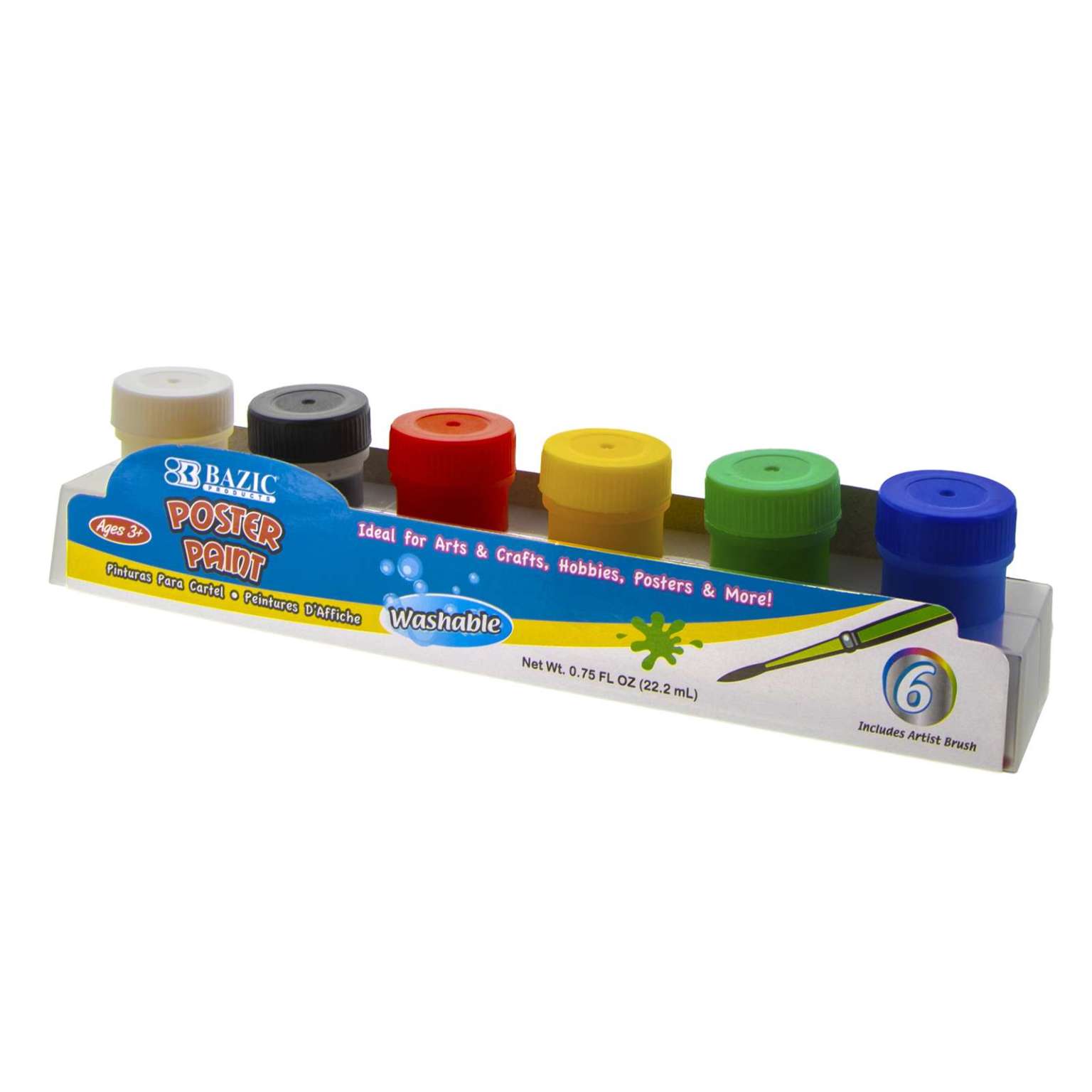 Wholesale Glitter Glue (6 Colors) 4 oz Bottles - DollarDays