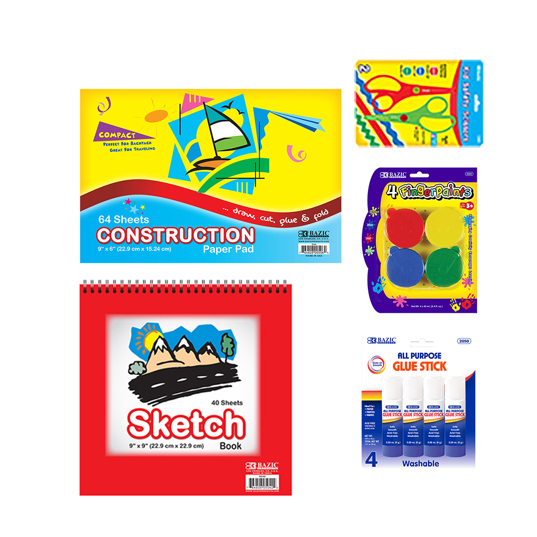 Wholesale Arts Craft Younger Kids Individual Supply Kit