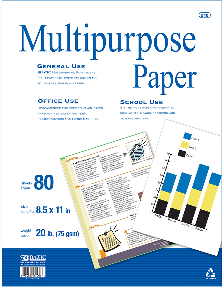 Multi Purpose Paper , 80 sheets Wholesale DollarDays