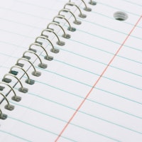 Wide Ruled Filler Paper - 100 Sheets