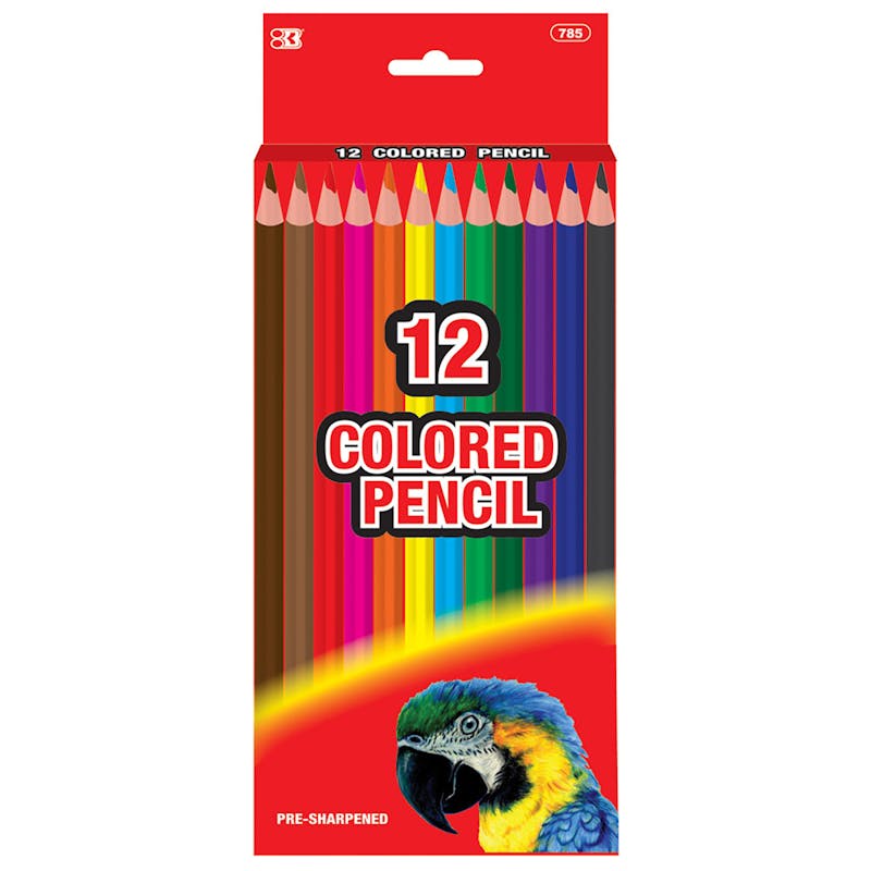 Colored Pencils - 12 Count  Pre-sharpened