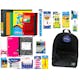 Middle/High School 16" Black Backpack/School Supply Kits - 20 Piece (1 of 2)