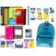 16" Elementary Backpack School Supply Kits - 20 Piece, Cyan (1 of 2)