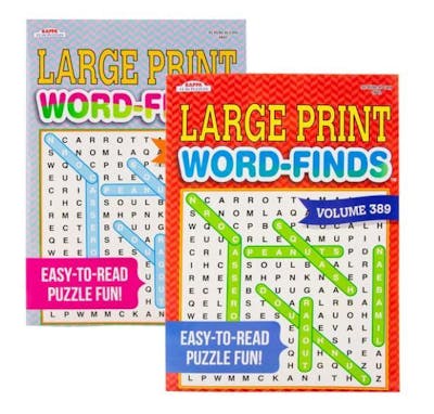 Bulk Word Find Puzzle Books - Large Print