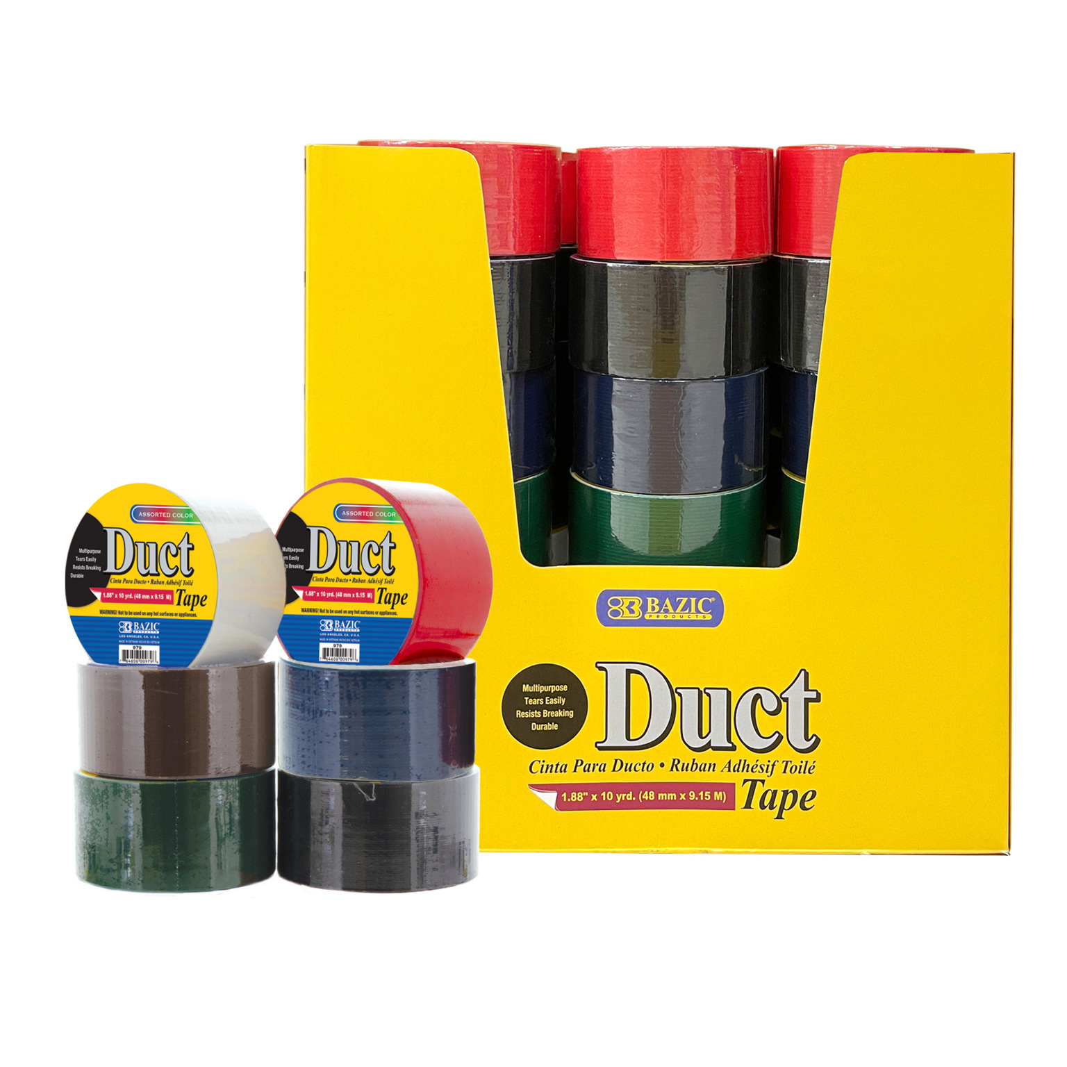 Colored Duct Tape 10 Feet Wholesale DollarDays