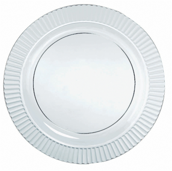 Wholesale Clear Premium Plastic Banquet Dinner Plates | DollarDays