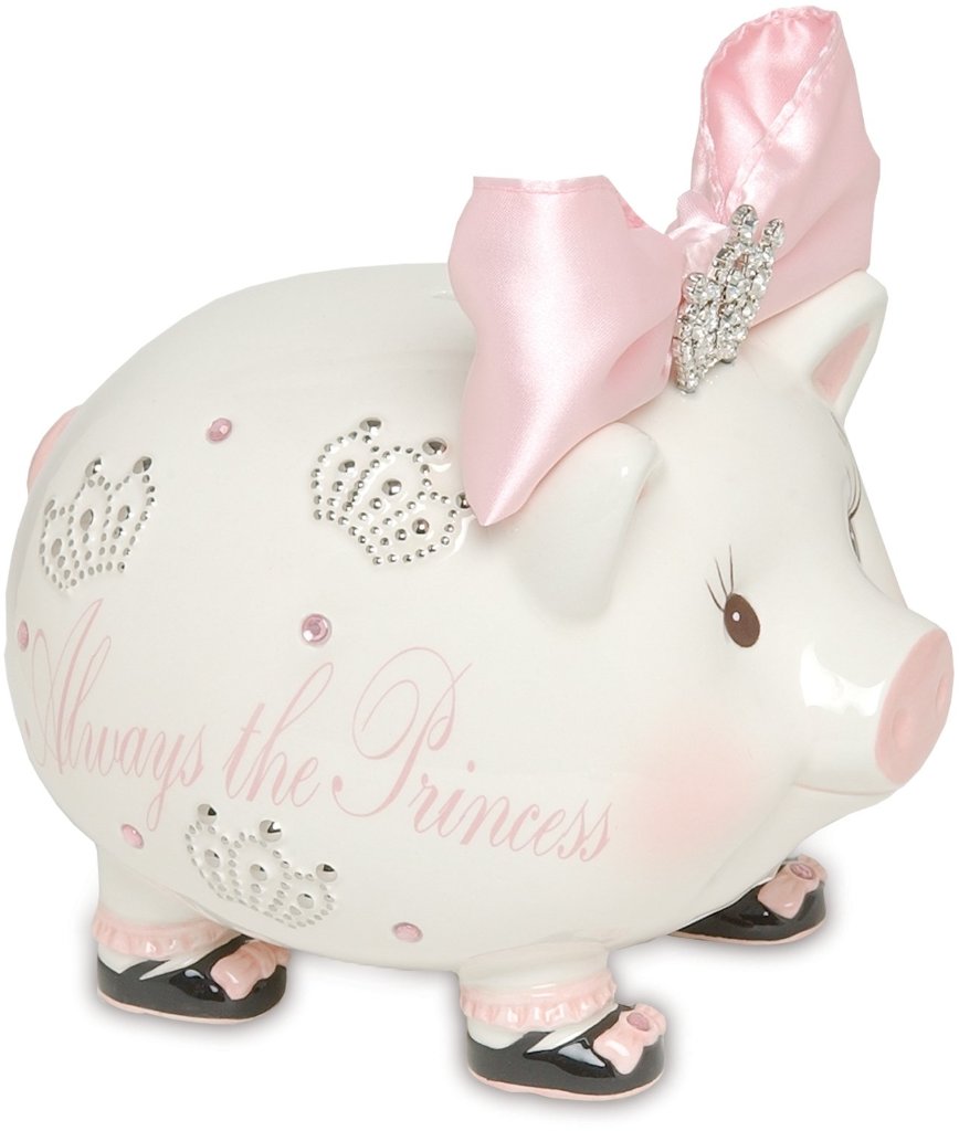 Wholesale Princess Jeweled Piggy Bank DollarDays