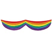 Rainbow Fabric Buntings - 5' x 10"