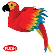 Plush Parrot Hats - One Size