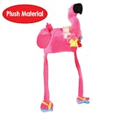 Plush Flamingo Hats - One Size