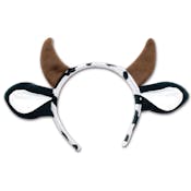 Cow Ear Headbands -Black and White