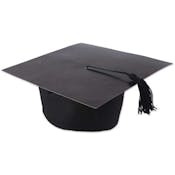 Graduation Caps - Black