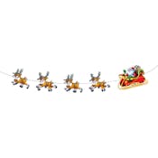 Santa & Sleigh Streamers - 8'