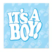 It's a Boy Beverage Napkins, 16 Count