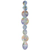 Snowflake Garlands - Iridescent, 2 Pk