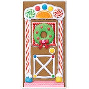 Gingerbread House Door Covers - 30" x 5'